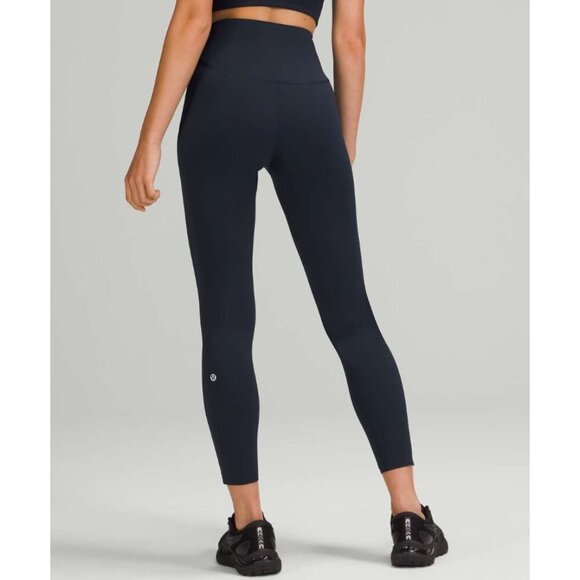 Lululemon Base Pace High-Rise Tight 25" True Navy Size 14 - Picture 1 of 6